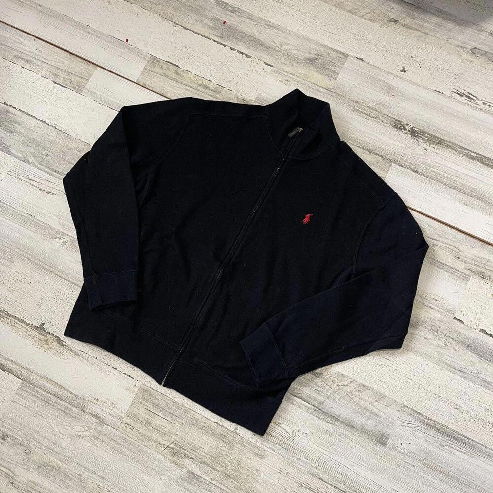 Essential Vintage Polo Ralph Lauren Full Zip Sweater M